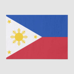 Papier Mousseline Drapeau des Philippines