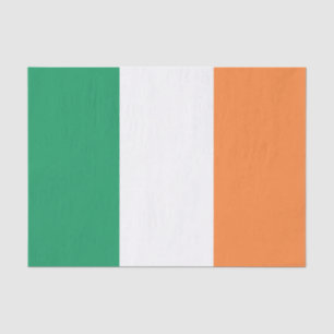 Papier Mousseline Drapeau irlandais
