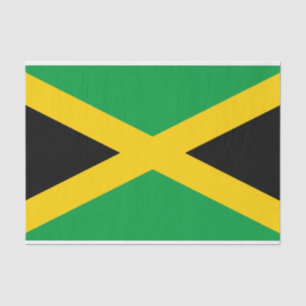 Papier Mousseline Drapeau jamaïcain