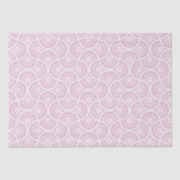 Papier Mousseline Dusky Rose Confetti Dentelle Art Déco Ventilateurs