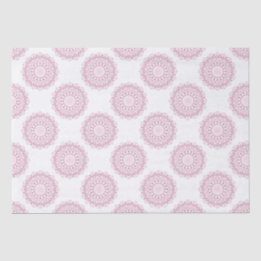 Papier Mousseline Dusky Rose Confetti Dentelle Classique Pois