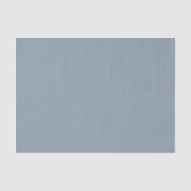 Papier Mousseline Dusty Blue (Recto)