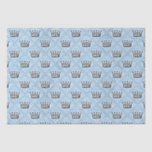 Papier Mousseline Dusty Blue & Pink Alice in Wonderland Baby shower