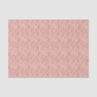 Dusty rose Victorian Style Damask Luxury Decoupage