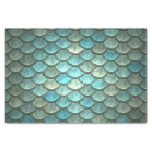 Échelles en Teal et argent