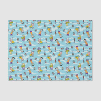 Papier Mousseline Ed, Edd, n Motif Eddy