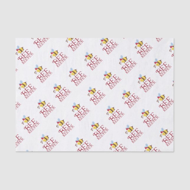 Papier Mousseline Édition de Noël de gardien d'abeille (Recto)