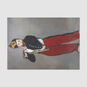 Papier Mousseline Edouard Manet - Le Fifer / Jeune Flutiste