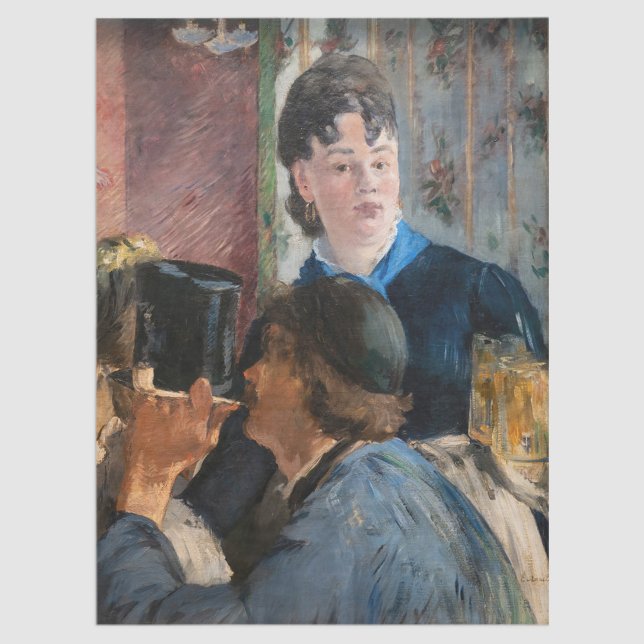 Papier Mousseline Edouard Manet - Serveuse de bière (Créateur téléchargé)