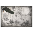 Éffrayant Vintage Halloween Spider & Raven Ephemer