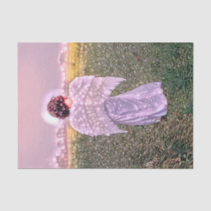 Papier Mousseline Elégant Angel Art Parties scintillant Chaîne Lumiè