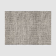 Élégant Chic Réaliste Toile de Jute Rustique Taupe