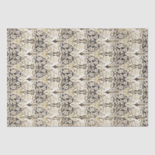 Papier Mousseline Élégant motif floral victorien Vintage Découpage