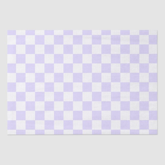 Papier Mousseline Elégant tableau de bord blanc et violet (Recto)