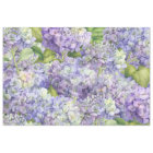 Élégante découpage Motif de Hydrangea Floral Purpl