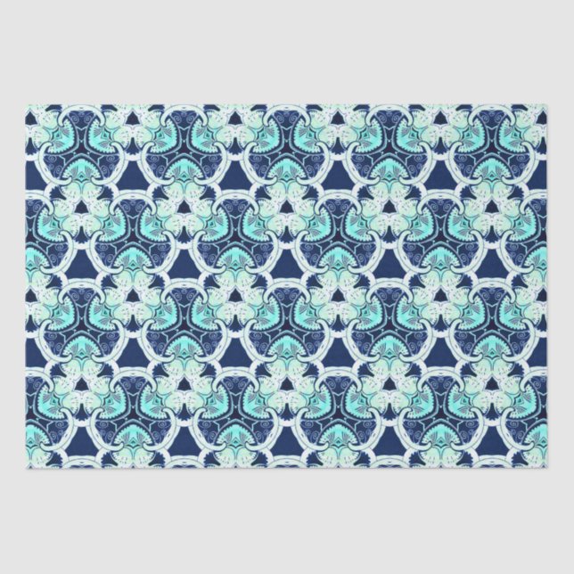 Papier Mousseline Élément abstrait (Recto)