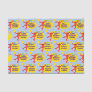 Papier Mousseline Elmo avec Motif de ballon de parti