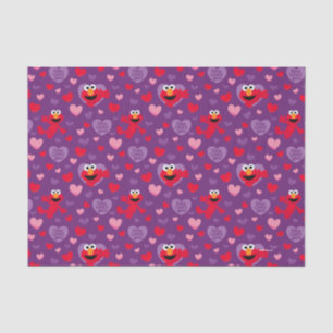 Papier Mousseline Elmo vous aime Motif de la Saint Valentin