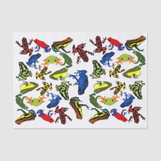 Papier Mousseline Empoisonnez les grenouilles de dard, grenouille