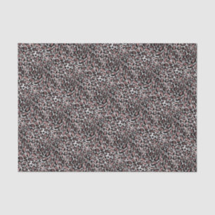 Papier Mousseline Empreinte de léopard Glam