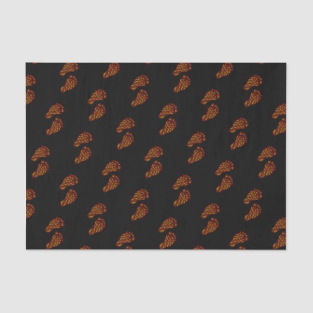 Papier Mousseline Empreintes bébé (Recto)