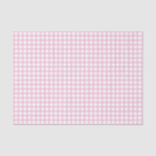 Papier Mousseline en vichy (Recto)
