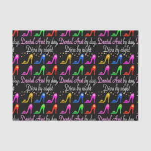 PAPIER MOUSSELINE ENDOMMAGE DE L'ASSISTANTE DENTAIRE SHOE REEN