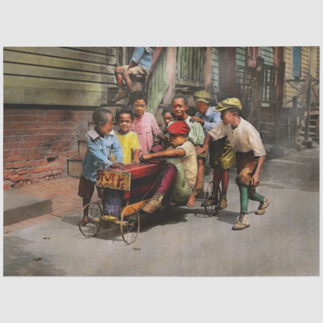 Papier Mousseline Enfants - 5 fois le charme 1915 (Recto)
