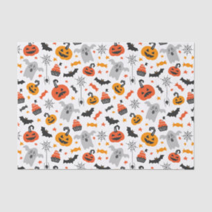 Papier Mousseline Enfants Halloween fête Fantômes Araignées Bonbons 