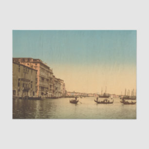 Papier Mousseline Entrée au canal grand I, Venise, Italie