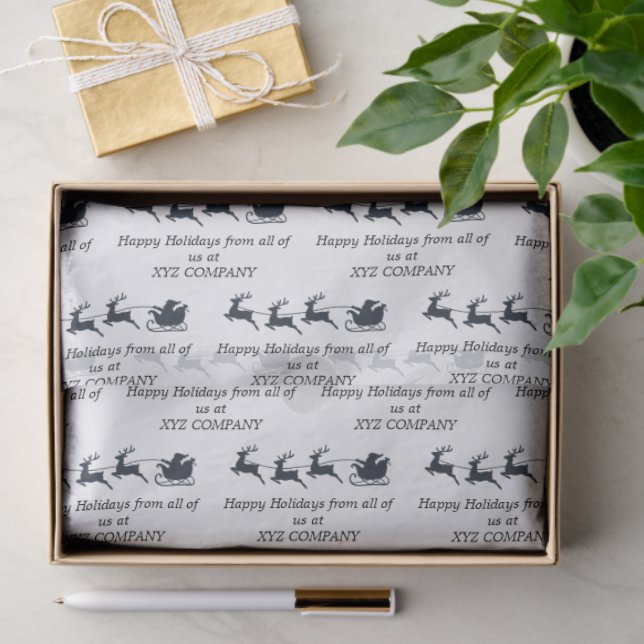 Papier Mousseline Enveloppe cadeau de Noël du client ou de l'employé (Cadeau)