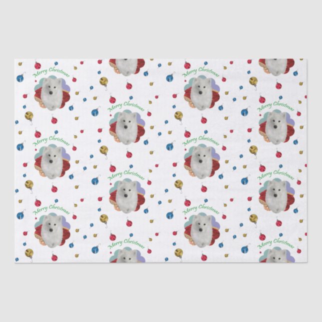 Papier Mousseline Enveloppe de papier de tissus Samoyé (Recto)