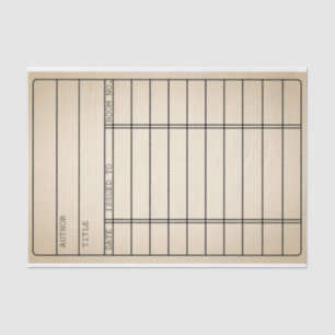 Papier Mousseline Enveloppe vintage personnalisable de tissu de