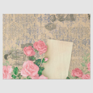 Papier Mousseline Ephemera French Paper Series Design 4