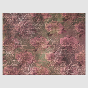Papier Mousseline Ephemera Rose Gold Paper Series Design 3