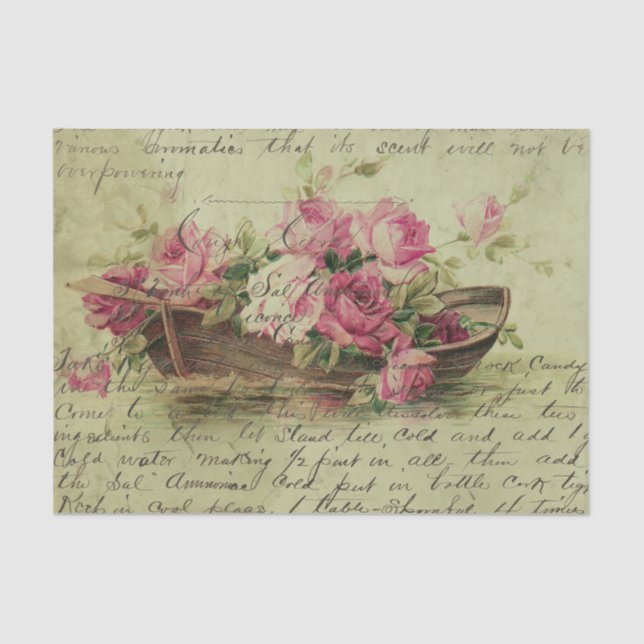 Papier Mousseline Ephemera Sheet Design Series #14 (Recto)