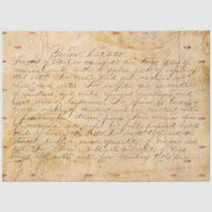 Papier Mousseline Ephémère aux champignons série de design #4