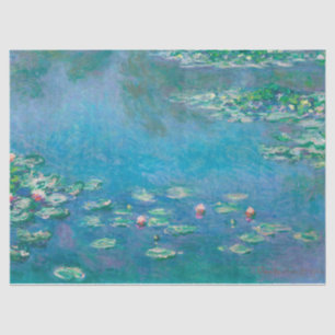 Papier Mousseline Ephémère Florale Découpage Monet Water Lys