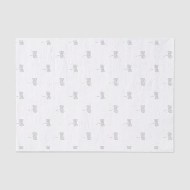 Papier Mousseline Épingles de papier Tissu blanc de lin (Recto)