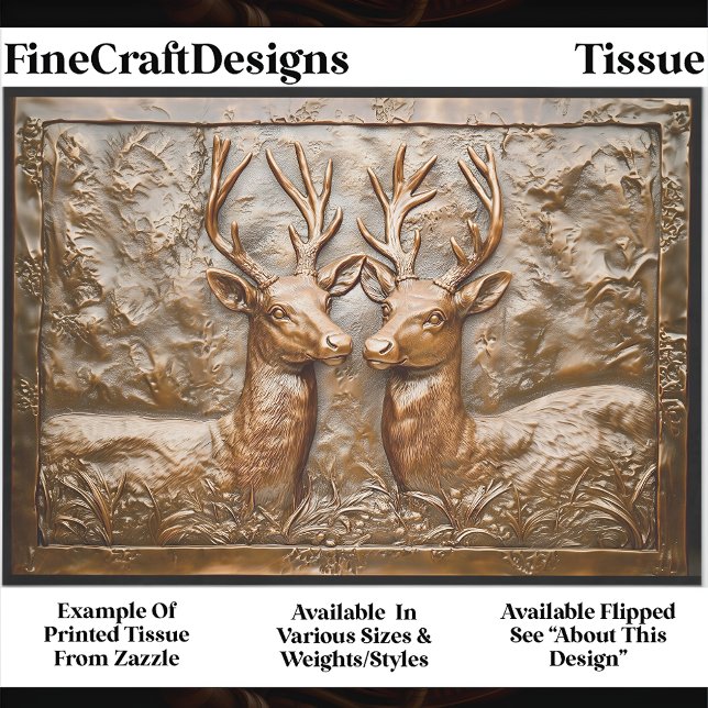 Papier Mousseline Étiquettes de bronze bossées rustiques/Découpage E (Créateur téléchargé)