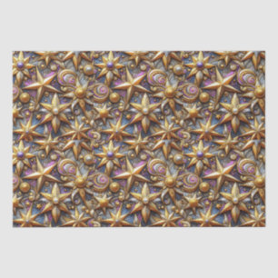 Papier Mousseline ~ Étoile enveloppement de Noël ~