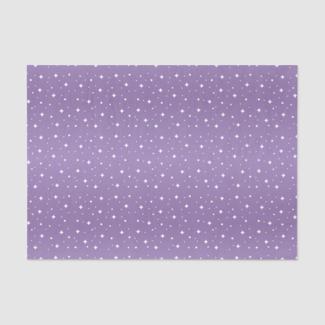 Papier Mousseline Étoiles assez pourpres et de blanc (Recto)