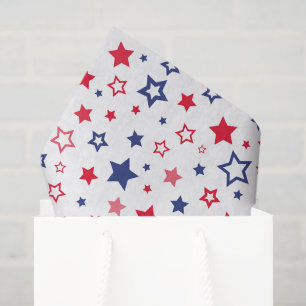 Papier Mousseline Étoiles patriotiques