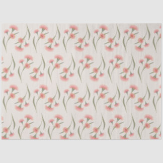 Papier Mousseline Eucalyptus Blossom sur ivoire