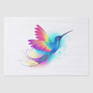 Papier Mousseline Exotic Rainbow Hummingbird