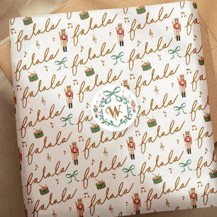 Papier Mousseline Fa La Girls Christmas Nutcracker Bow Music