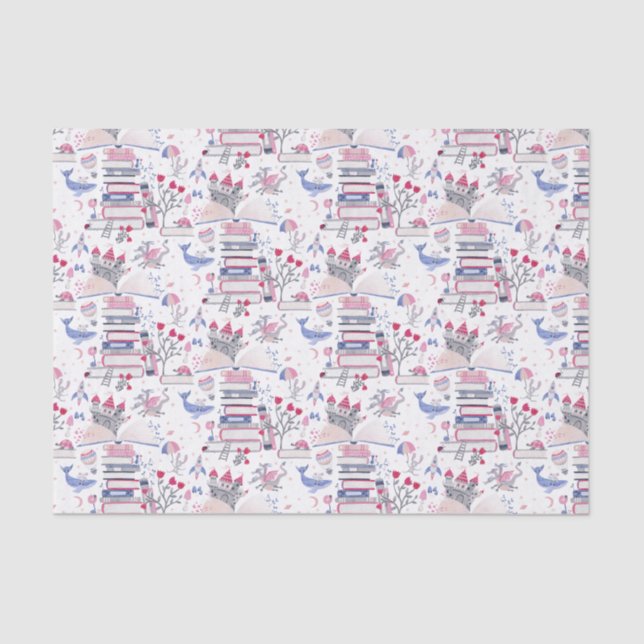 Papier Mousseline Fairytale Pop Up Livre Castle Blanc (Recto)