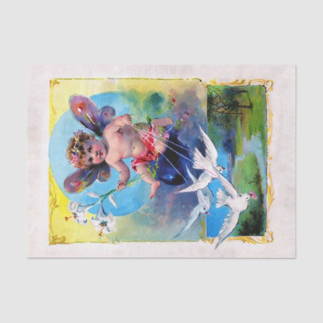 Papier Mousseline Falln Spring Time Fairy (Recto)