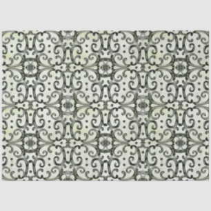 Papier Mousseline Farmhouse moderne noir et blanc torrents Découpage