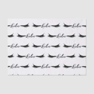 Papier Mousseline Faux CILS Institut de Beauté pour Cils Maquillage